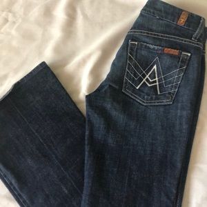 Seven For All Mankind Blue bootcut Jeans 24